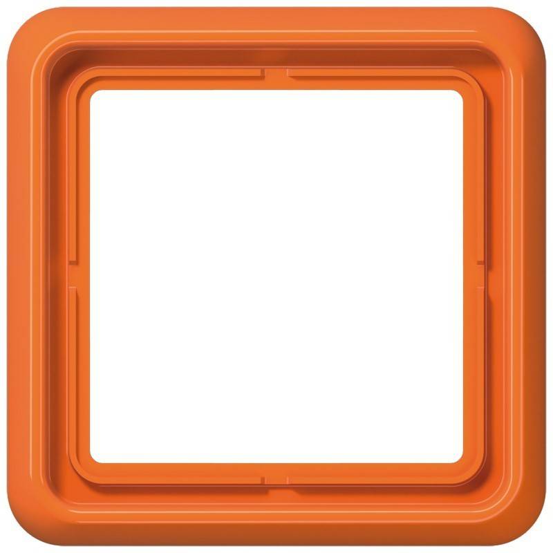 Jung Rahmen 1-fach orange CD 581 WU O