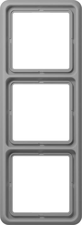 Jung Rahmen 3-fach gr CD 583 WU GR