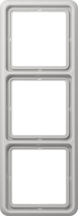 Jung Rahmen 3-fach lgr CD 583 WU LG