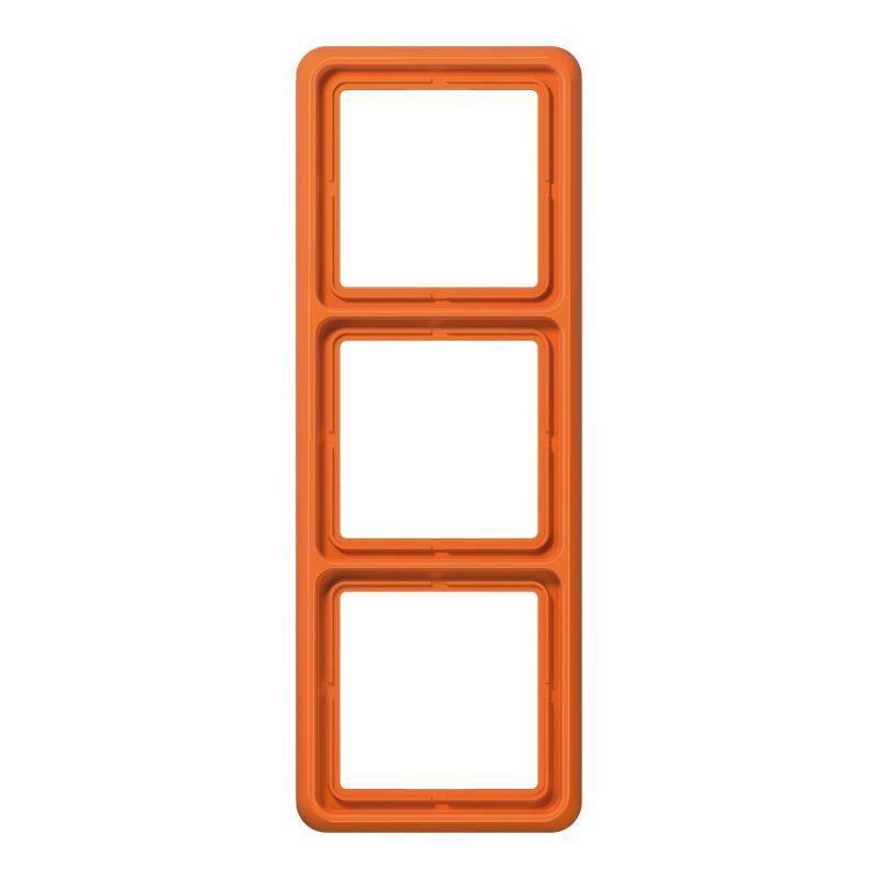 Jung Rahmen 3-fach orange CD 583 WU O