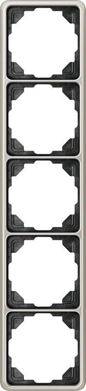 Jung Rahmen 5-fach pla CD 585 PT