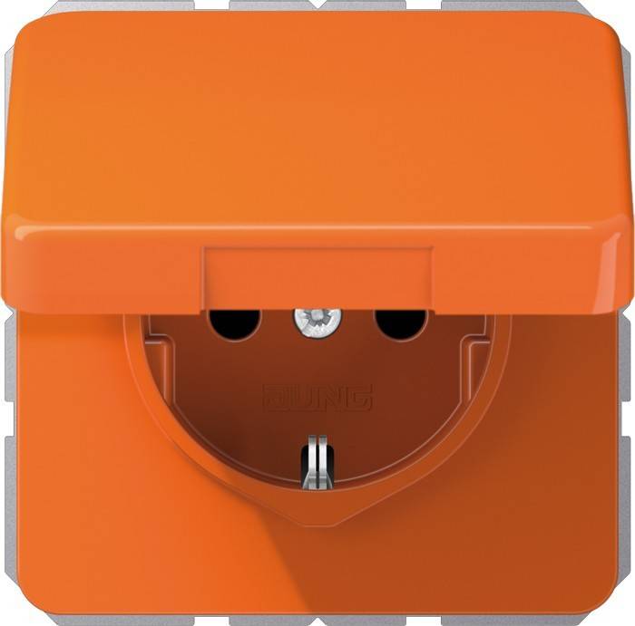 Jung Klappdeckel orange CD 590 KL O