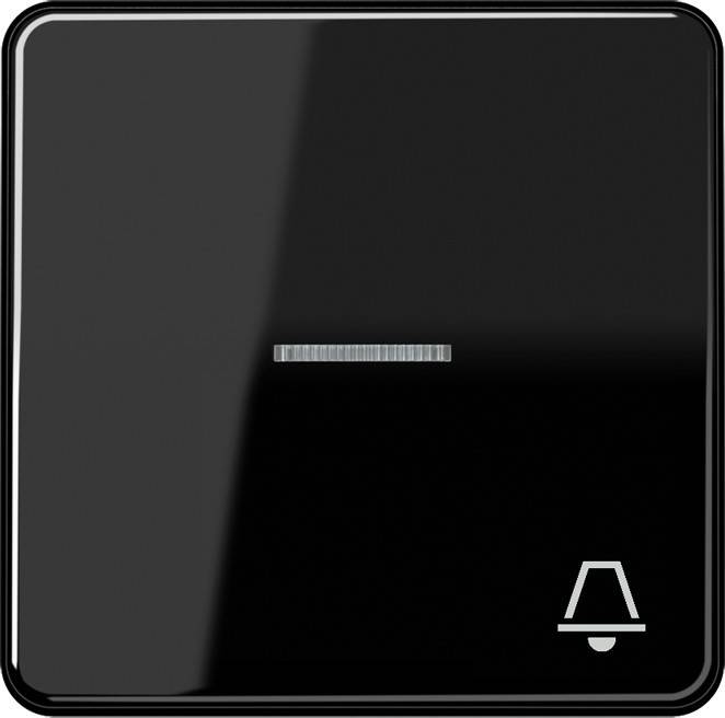 Jung Wippe Symbol KLINGEL sw CD 590 KO5K SW