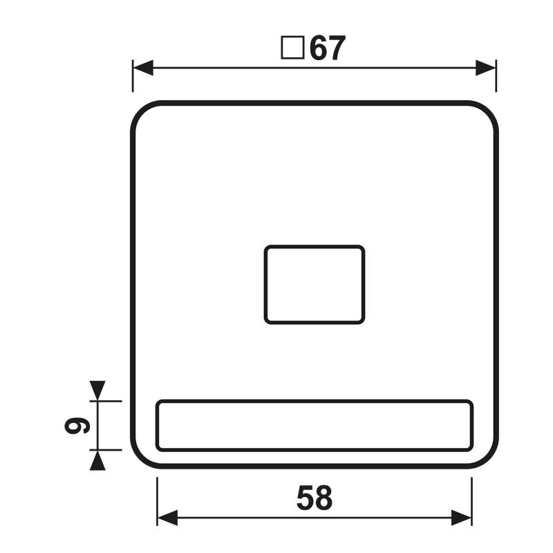 Jung Wippe Licht./Schriftf.ws CD 590 NAKO