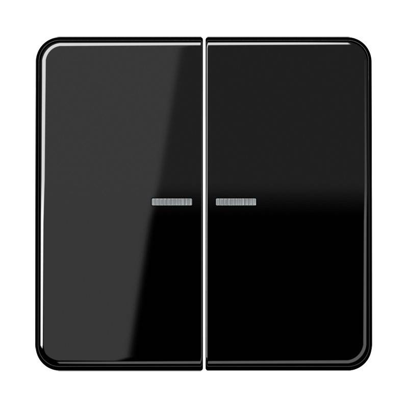 Jung Wippe Lichtleiter sw CD 595 KO5 SW
