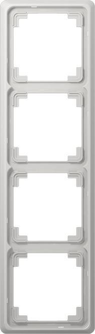 Jung Rahmen 4-fach lgr CDP 584 LG