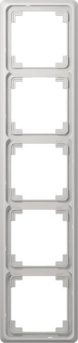 Jung Rahmen 5-fach lgr CDP 585 LG