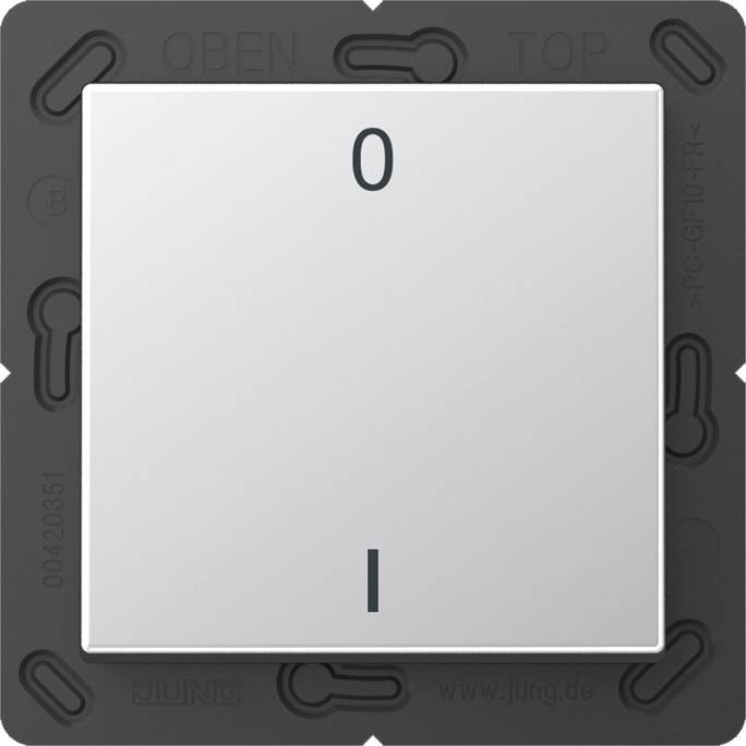 Jung Funk-Wandsender alu ENO A 590-01 AL