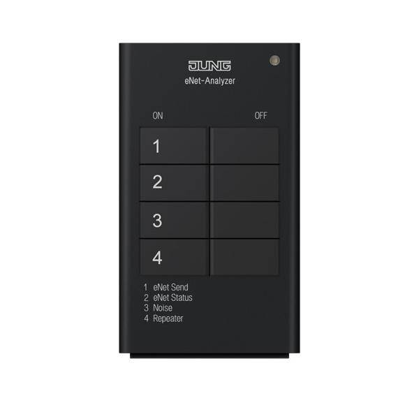 Ein schwarzes Gerät mit der Aufschrift 