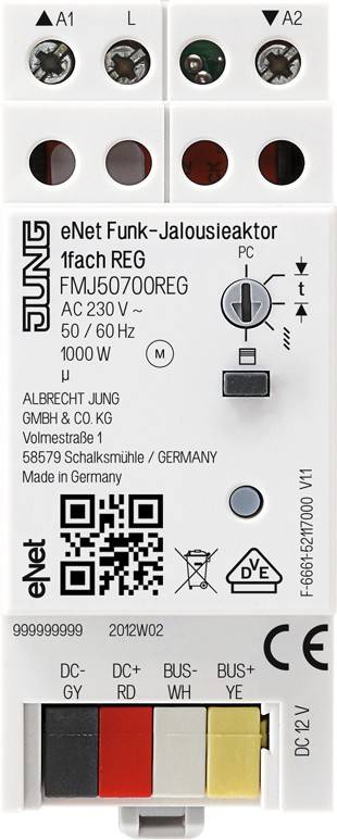 Jung Funk-Jalousie-Aktor FM J 50700 REG