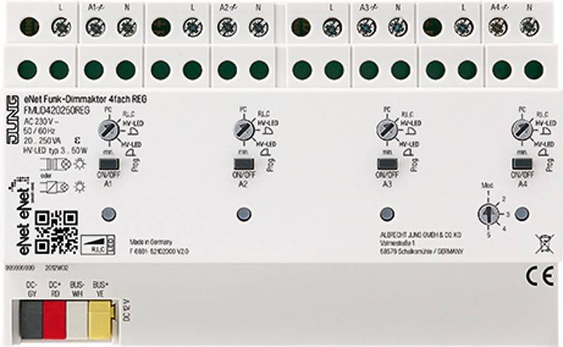 Jung Funk-Universaldimmer FM UD 420250 REG