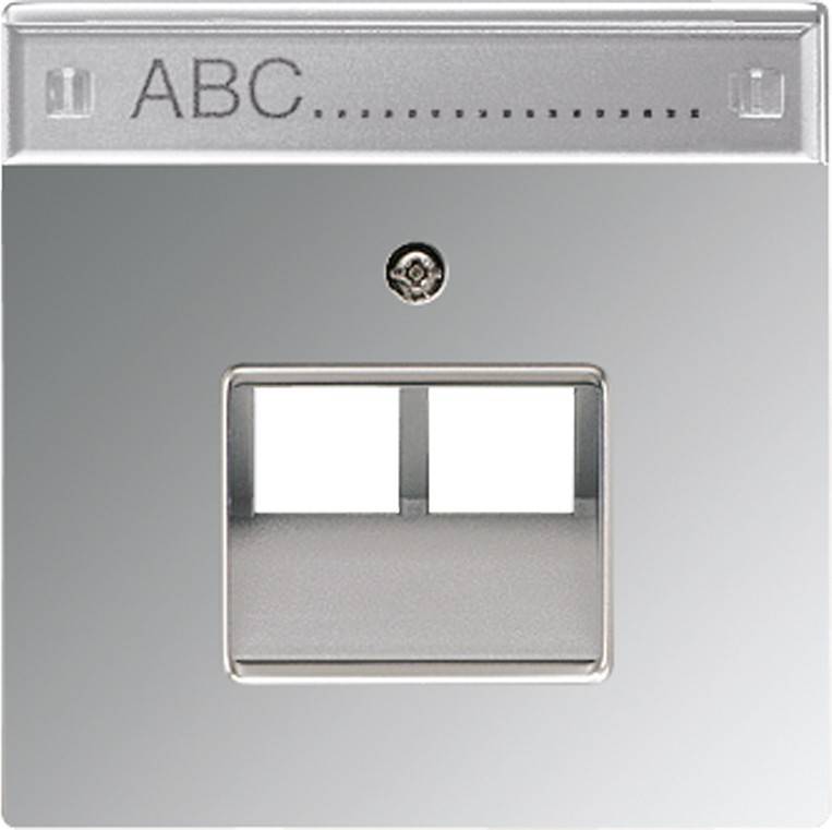 Jung Abdeckung gl.chr GCR 2969-2 NAUA