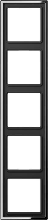 Jung Rahmen 5-fach gl.chr GCR 2985