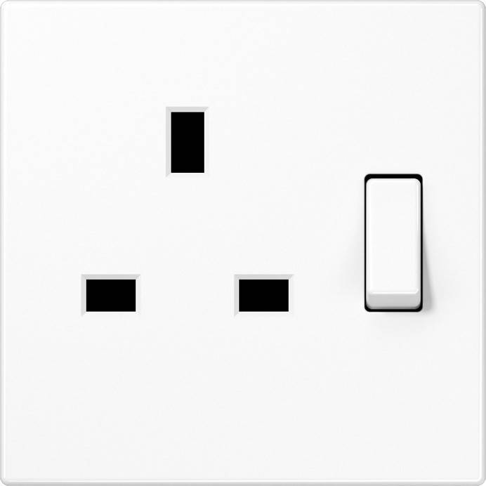 Jung Abschaltbare Steckdose aws LS 3171 WW