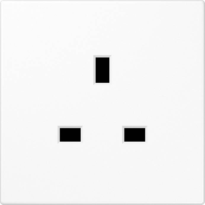 10 Stk. Jung Steckdose LS 3521 WW