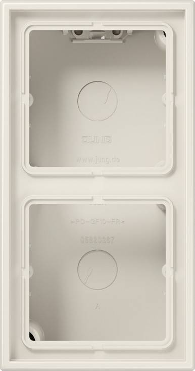 Jung AP-Kappe 2-fach ws LS 582 A W