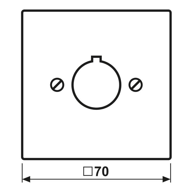 Jung Abdeckung anth AL 2964 AN