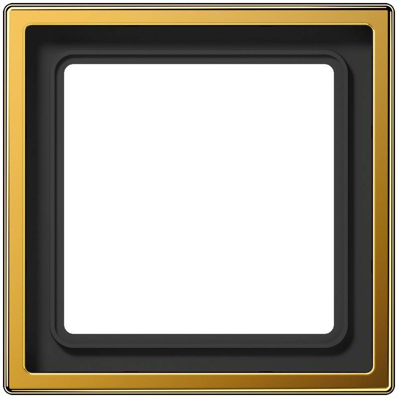 Jung Rahmen 1-fach go24Karat LS 981 GGO
