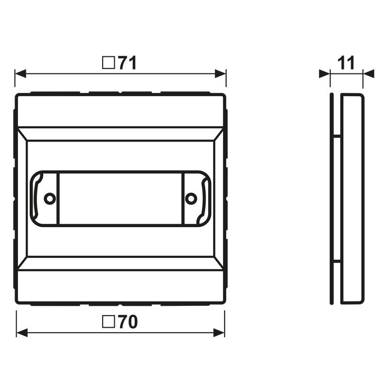 Jung Abdeckung ws LS 994-1
