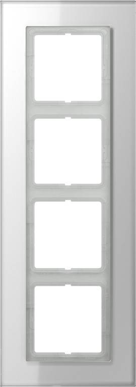 Jung Glasrahmen 4-fach aws LSP 984 GL WW