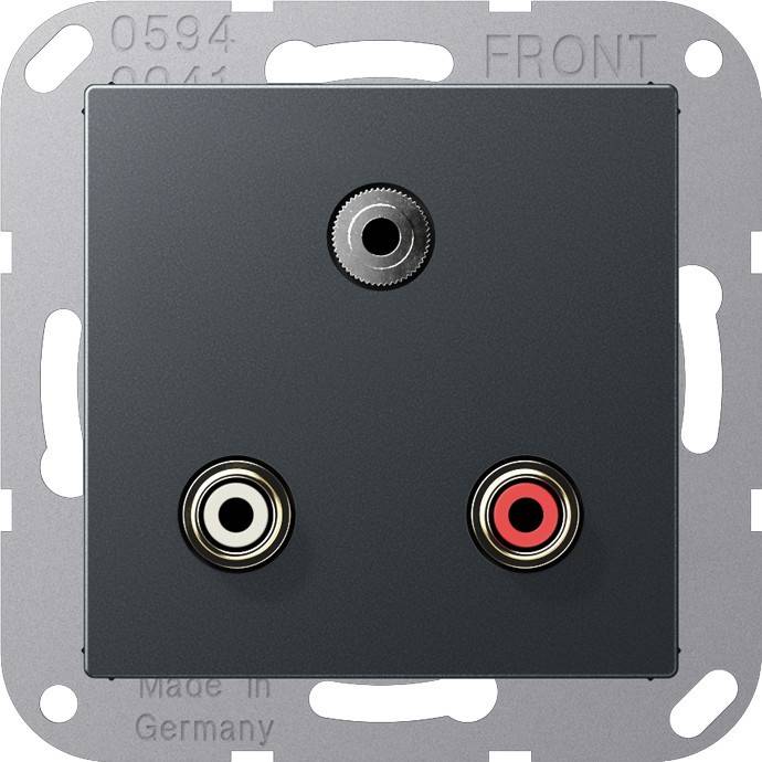 Jung Cinch Audio und Miniklinke MA A 1011 ANM