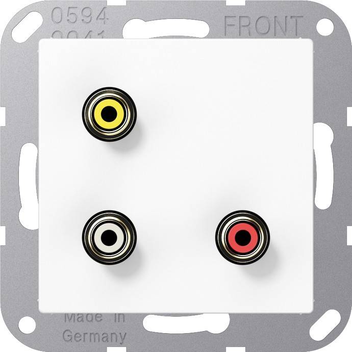 Jung Multimedia-Anschluss aws MA A 1031 WW