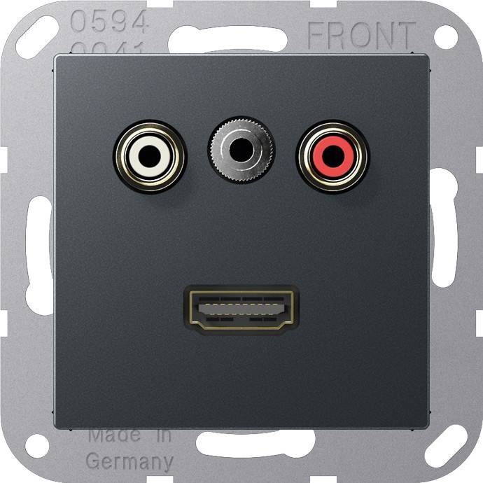 Jung Cinch Aud. Miniklinke HDMI MA A 1082 ANM