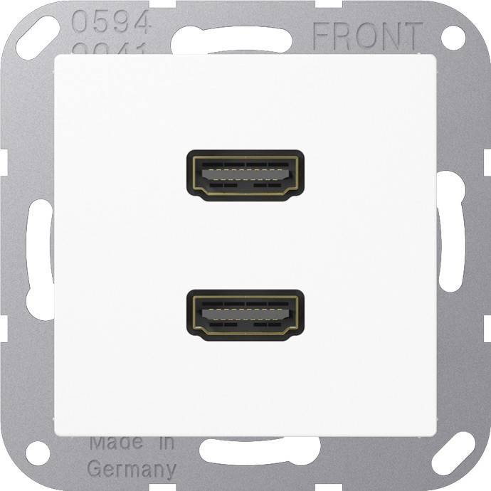 Jung Multimedia-Anschluss aws MA A 1133 WW