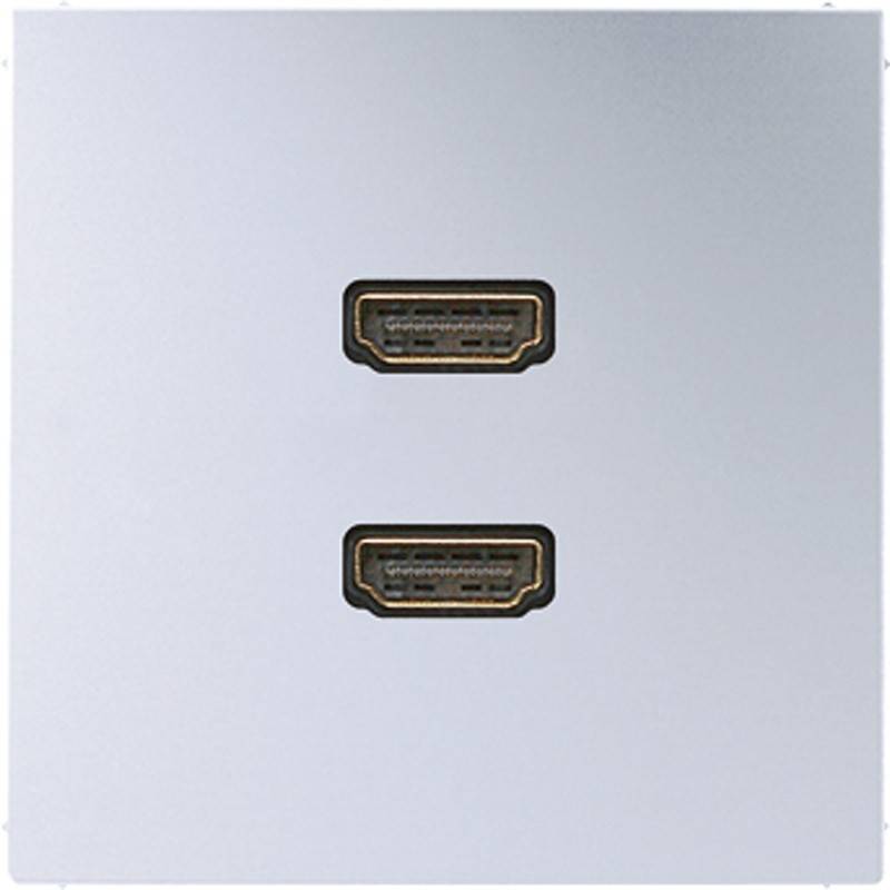 Jung Multimedia-Anschluss alu MA AL 1133