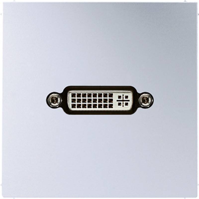 Jung Multimedia-Anschluss alu MA AL 1193