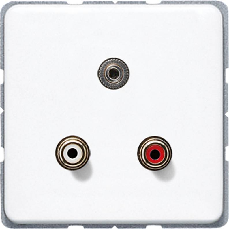 Jung Cinch Audio und Miniklinke MA CD 1011 WW