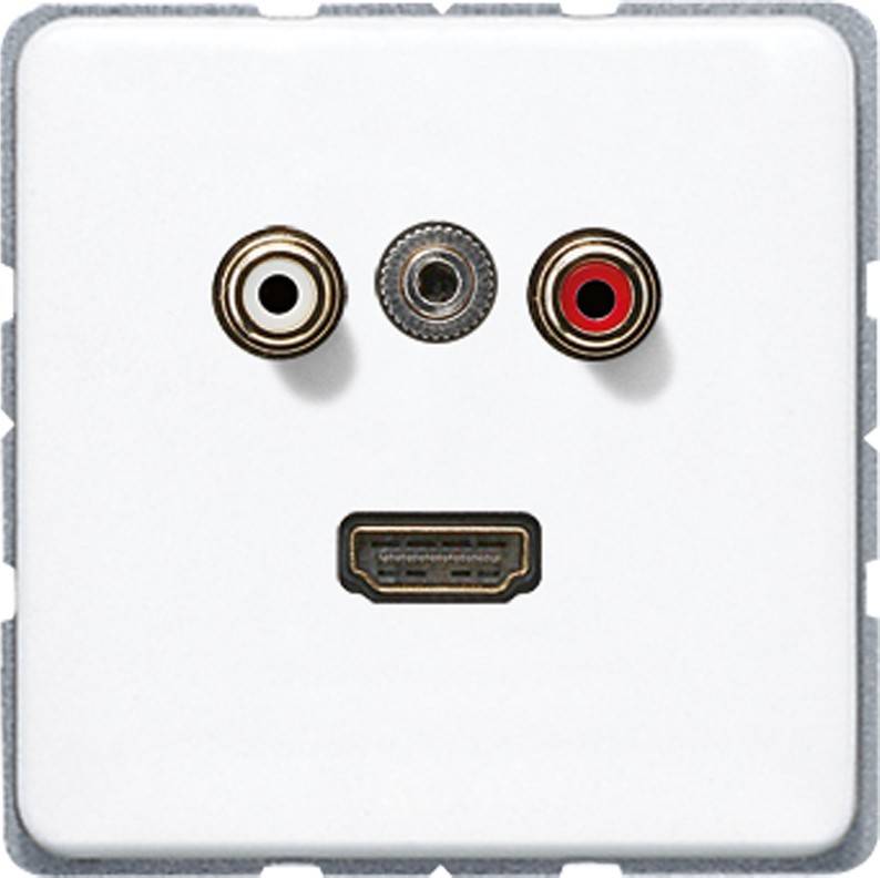 Jung Cinch Aud. Miniklinke HDMI MA CD 1082 WW