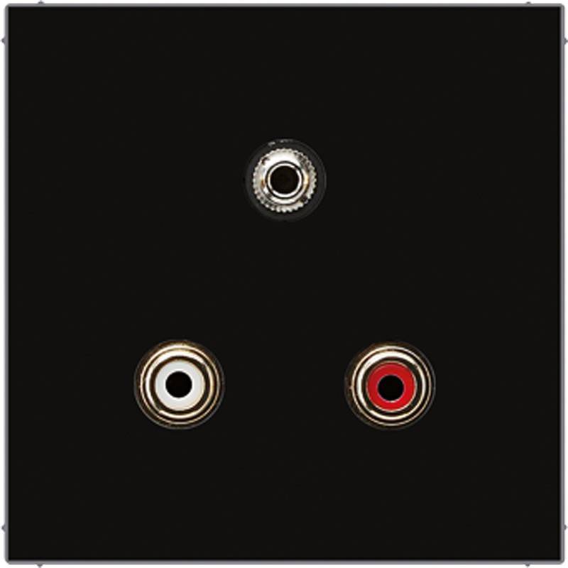 Jung Multimedia-Anschluss sw MA LS 1011 SW
