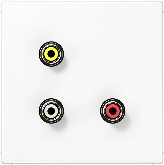 Jung Multimedia-Anschluss aws MA LS 1031 WW