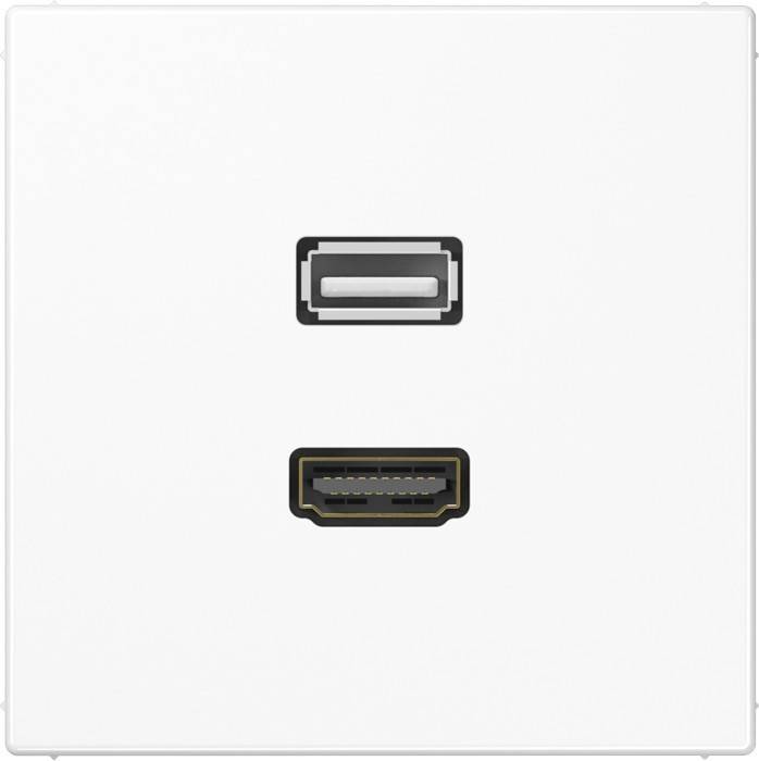 Jung Multimedia-Anschluss aws MA LS 1163 WW