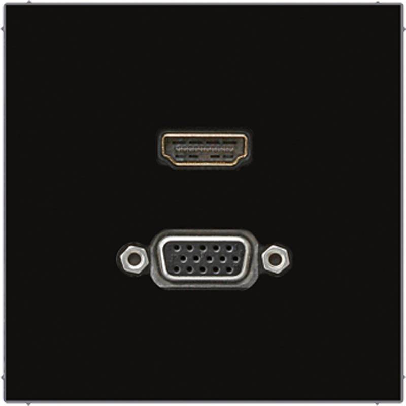 Jung Multimedia-Anschluss sw MA LS 1173 SW