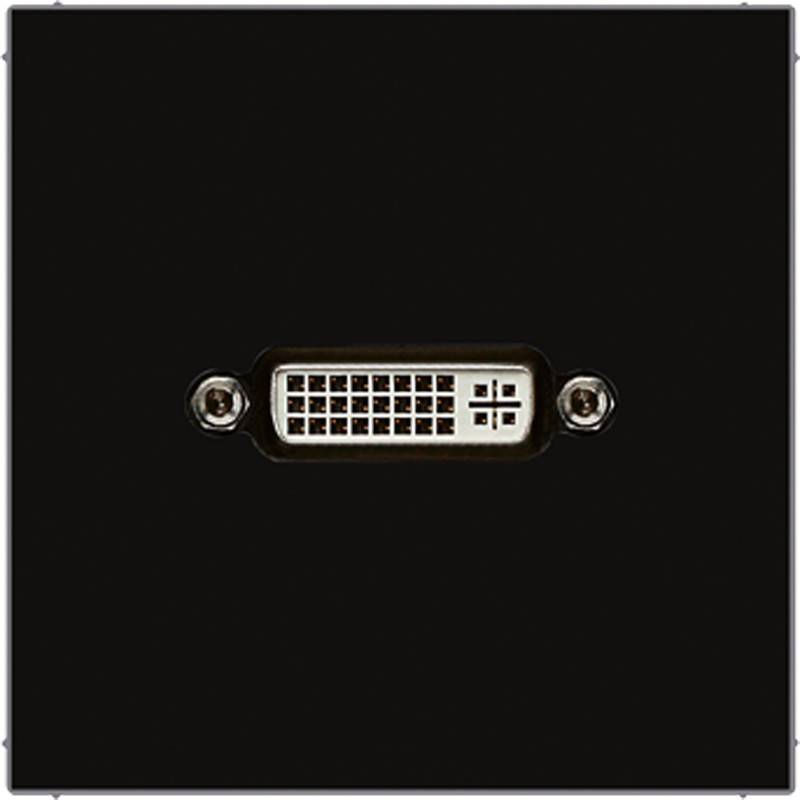 Jung Multimedia-Anschluss sw MA LS 1193 SW