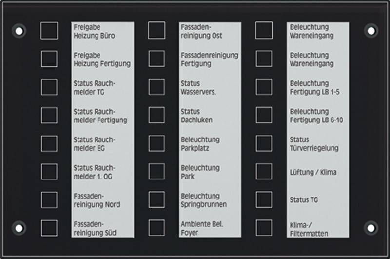 Jung Ersatz-Frontglas MBT2424GLSW