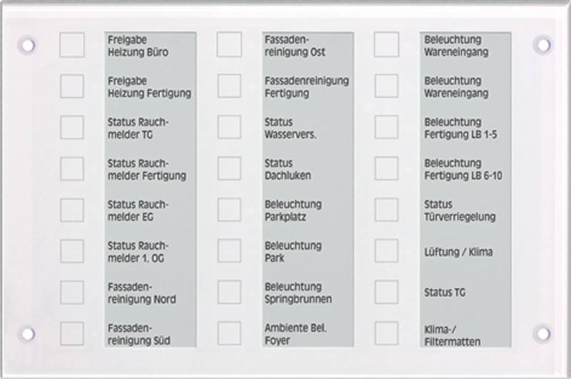 Jung Ersatz-Frontglas MBT2424GLWW