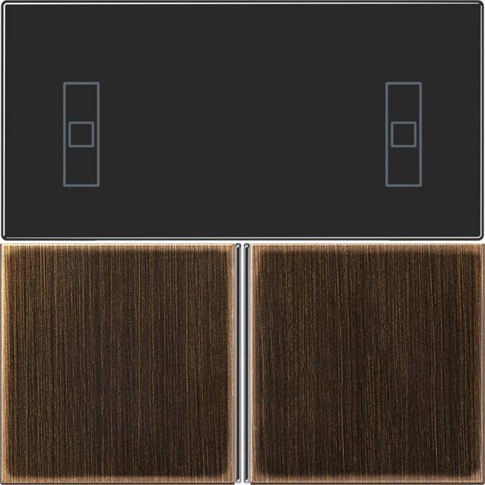 Jung Tastensatz kpl. Mess/antik ME 4093 TSA AT