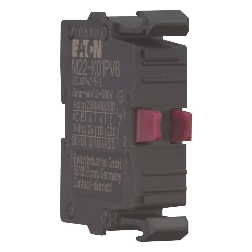 Eaton Kontaktelement 1 Öffner M22-K01PV6