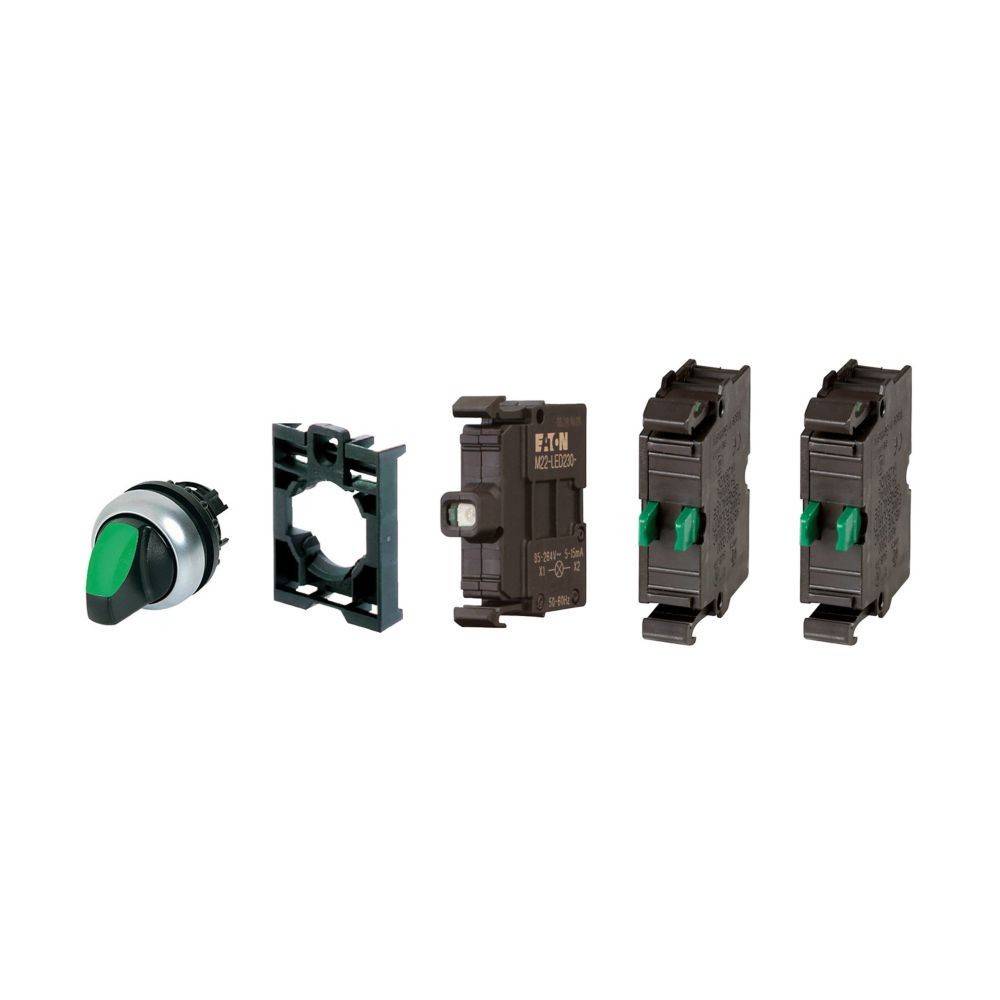Eaton Komplettgerät, Wahltaste M22-WRLK3-G-2#132598
