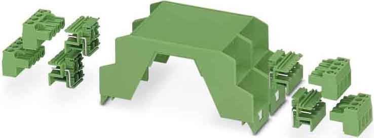 Eine grüne Plastik-Trittplattform mit breiten Beinen, entwickelt zum Abstützen von Gegenständen oder als Trittstelle.