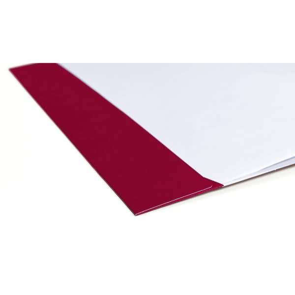 Heftschoner Karton A4 weinrot