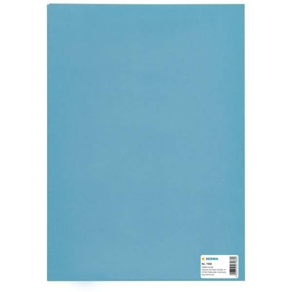 Heftschoner Papier A4 hellblau