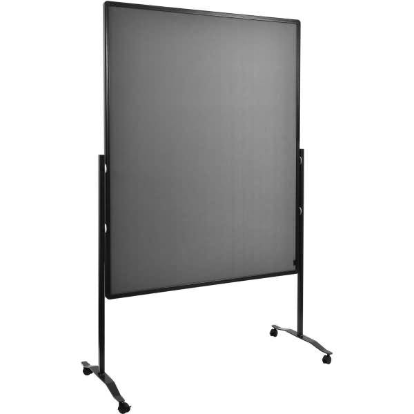 Moderationswand Premium Plus 120x150cm Filz grau