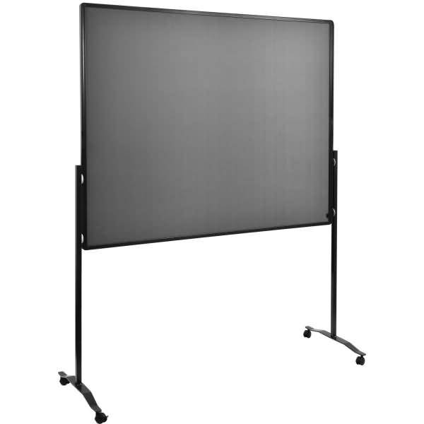 Moderationswand Premium Plus 120x150cm Filz grau