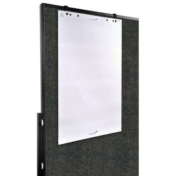 Moderationswand Premium Plus 120x150cm Filz anthrazit