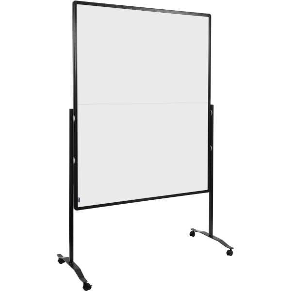 Moderationswand Premium Plus 120x150cm klappbar Karton weiß