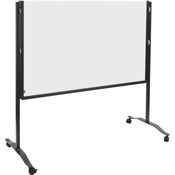Moderationswand Premium Plus 120x150cm klappbar Karton weiß